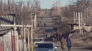 The Ukranian village caught in the crossfire