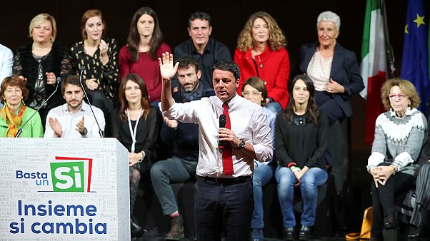 Itália: Última semana de campanha para referendo sobre a reforma constitucional Itália: Última semana de campanha para referendo sobre a reforma constitucional