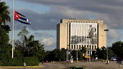 В Гаване приспущены флаги