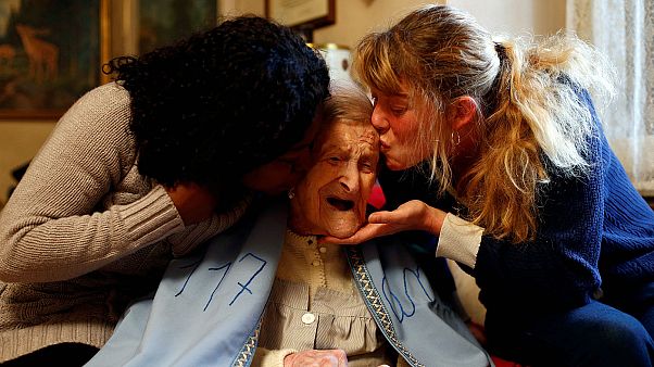 En Italie, Emma a fêté ses 117 ans En Italie, Emma a fêté ses 117 ans