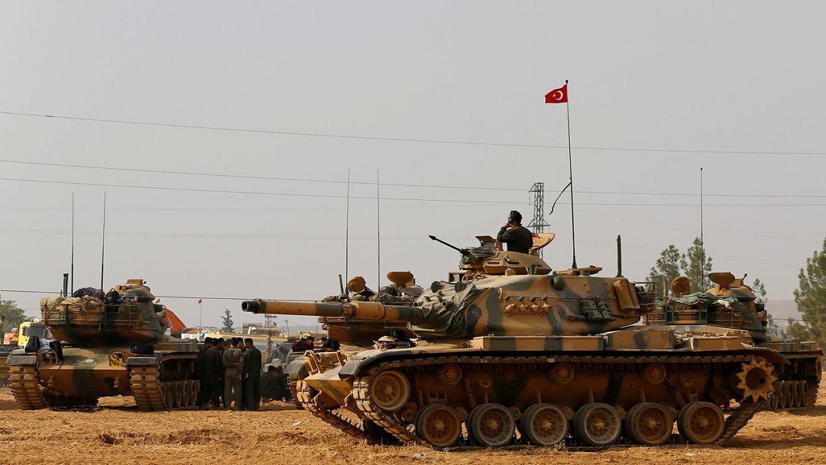 Two Turkish soldiers go missing in Syria