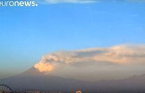 Il Popocatepetl è entrato in eruzione