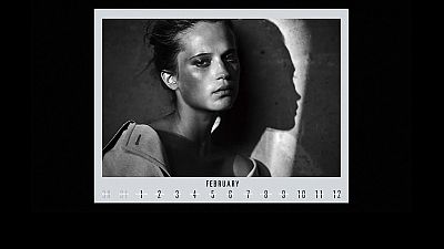 Pirelli calender less make-up and subtle sexuality