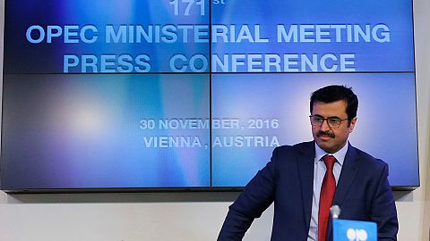 OPEC agrees first production cut in eight years