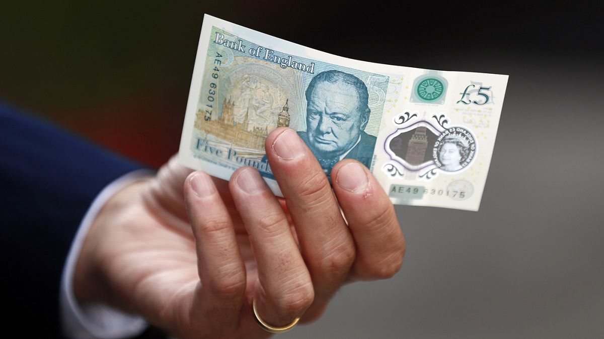 İngiltere'de plastik 5 Sterlin banknotlara 'vejeteryan' ayarı