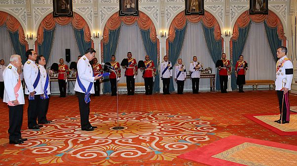 Maha Vajiralongkorn zum König von Thailand proklamiert Maha Vajiralongkorn zum König von Thailand proklamiert