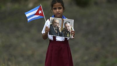 "Я-Фидель": караван с прахом кубинского лидера встречают в Камагуэе
