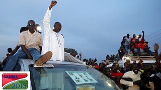 Gambia's Jammeh loses Banjul votes to opposition, heavy security deployed