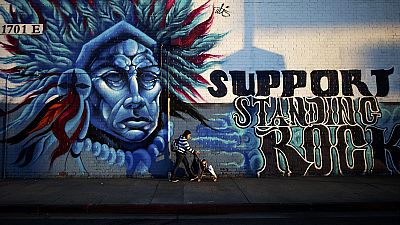 Native Americans stand by Standing Rock Sioux to defy corporate interests