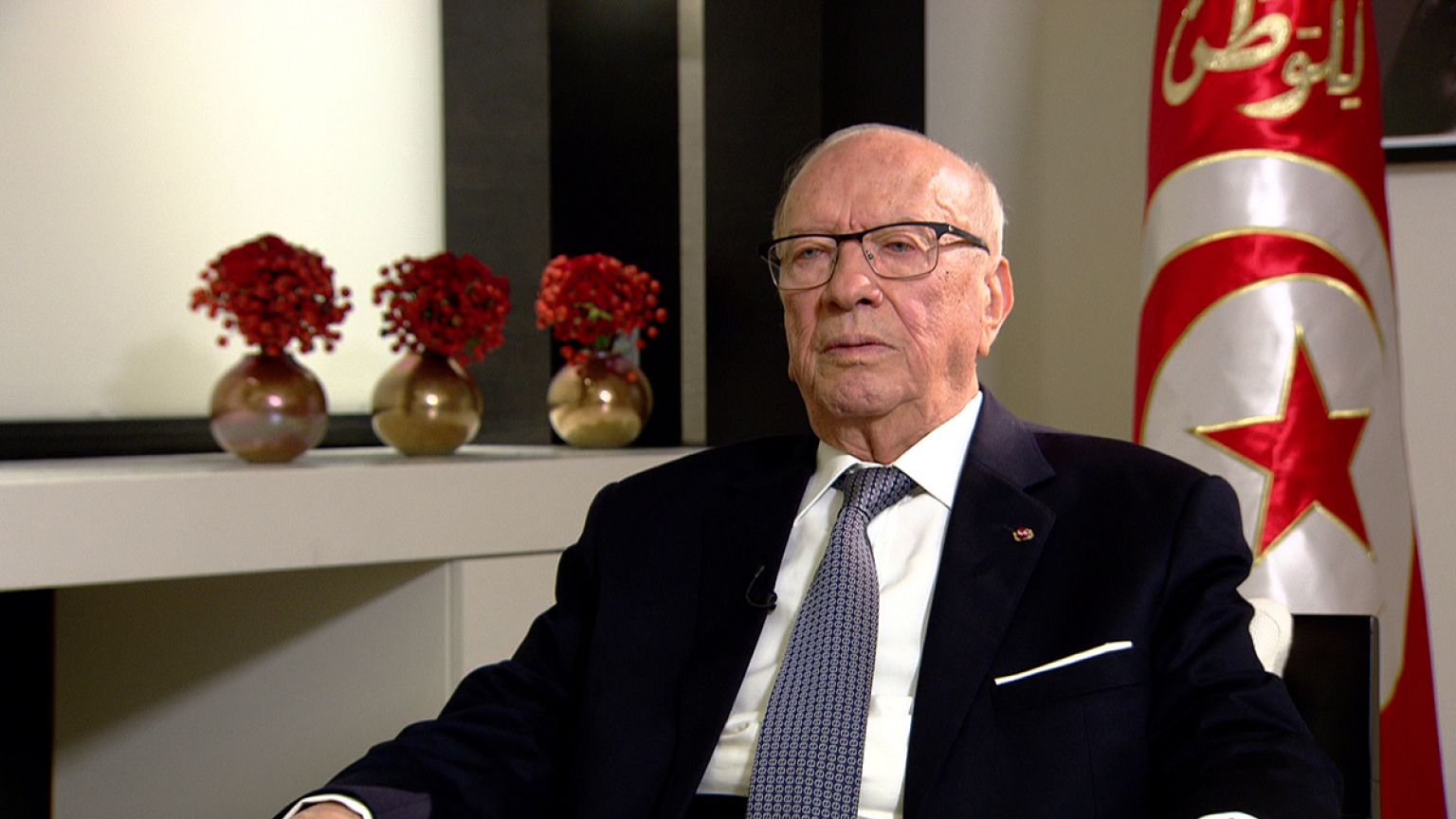 Beji Caïd Essebsi: "Pedimos apoyo a la UE en nuestro compromiso con la democracia"