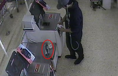 Mohiussunnath Chowdhury shopping for a knife sharpener in Sainsbury\'s on the day of the attack in August 2017.