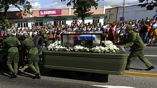 Castros letzte Reise: Trauerzug erreicht Santiago de Cuba