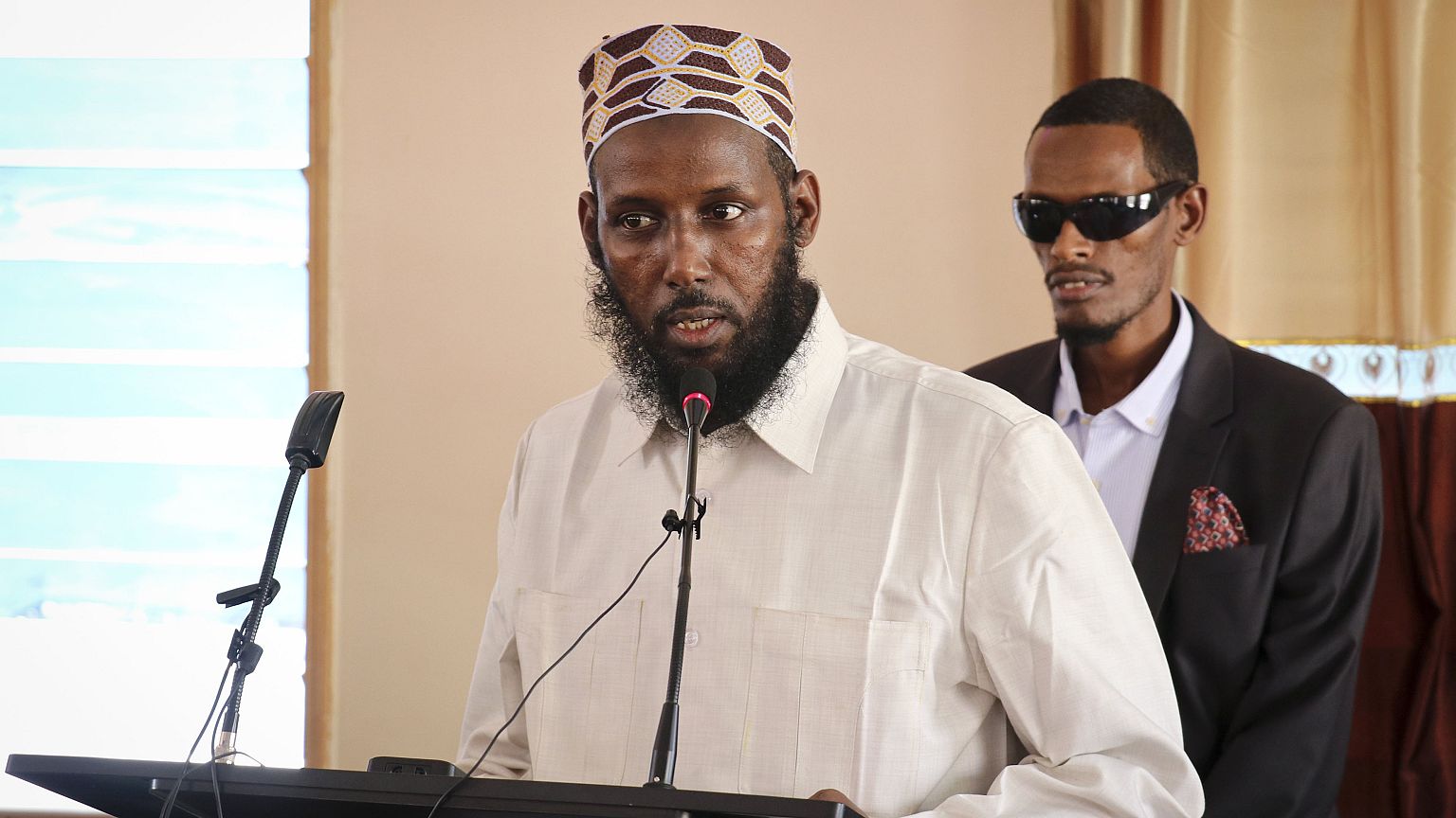 Image: Mukhtar Robow, who was once deputy leader of Africa's deadliest Isla