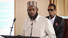 Image: Mukhtar Robow, who was once deputy leader of Africa's deadliest Isla