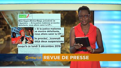 Press Review of December 5, 2016 [The Morning Call]