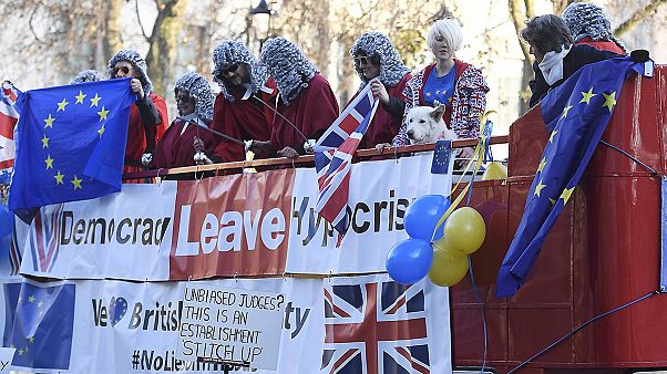 "Brexit"le ilgili kararın temyiz davası başladı "Brexit"le ilgili kararın temyiz davası başladı