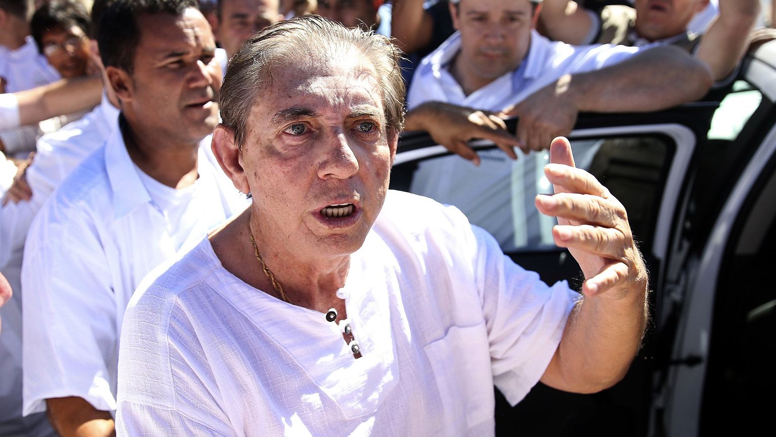 Brazil police say celebrity faith healer has turned himself in