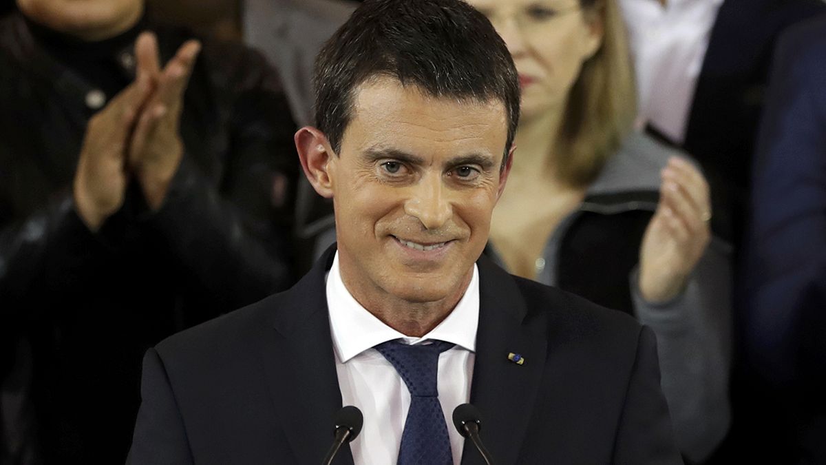 Valls'in adaylığına tepkiler