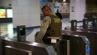 Terror threat sparks tightened security on Los Angeles metro system