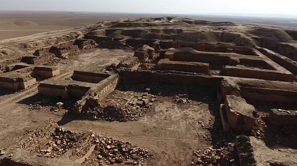 Iraque: vídeo de drone mostra vasta destruição de Nimrod Iraque: vídeo de drone mostra vasta destruição de Nimrod