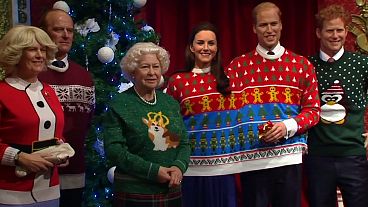 Madame Tussauds: Royals weihnachtlich ausstaffiert