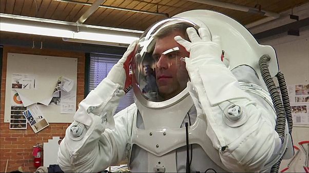 O "traje marciano" da NASA O "traje marciano" da NASA