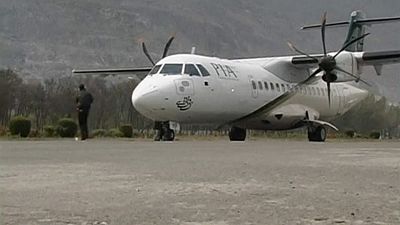 باكستان: سقوط طائرة ركاب كانت تقل أكثر من 40 شخصا