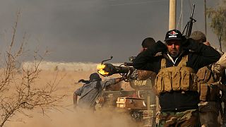 پیشروی نیروهای عراقی در جریان آزادسازی شهر موصل