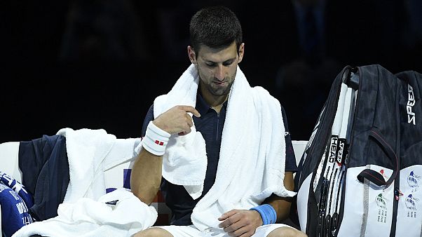 Novak Djokovic und Boris Becker trennen sich Novak Djokovic und Boris Becker trennen sich
