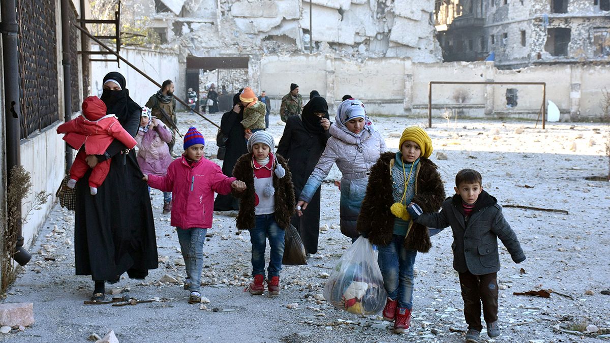 Aleppo in ruins as Assad celebrates a good 2016