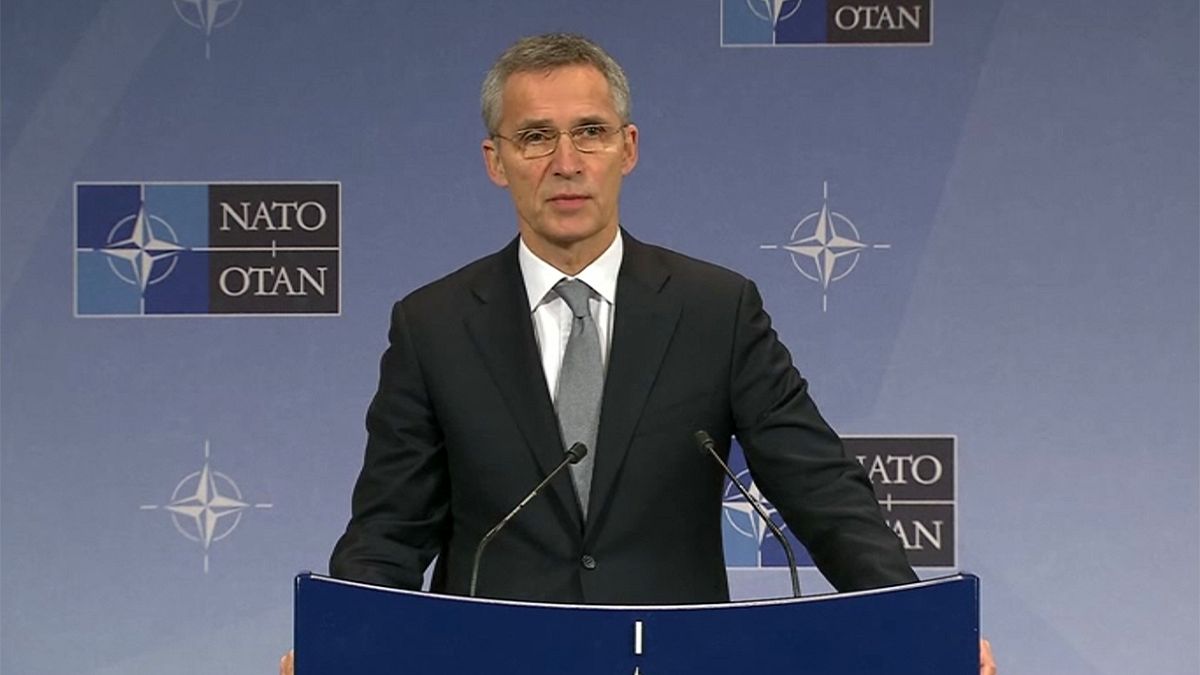 NATO boss urges West to maintain pressure on Russia over Ukraine