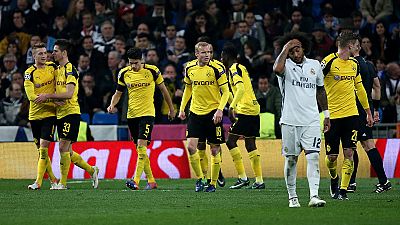 Champions League: Dortmund pip Real Madrid to Group F honours