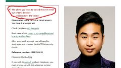 New Zealander's passport photo rejected for "small eyes"