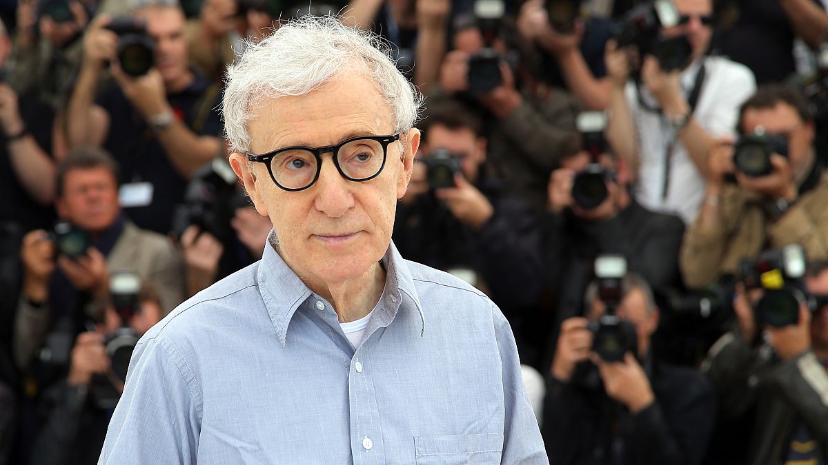 Image: Woody Allen at Cannes in 2016