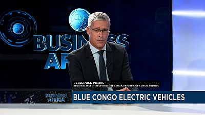 Les bus électriques "Blue Congo" arrivent à Pointe Noire [Business Africa]
