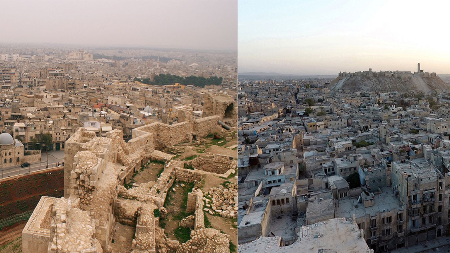 Watch: Aleppo before the war… and now!
