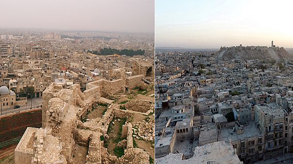 Aleppó: akkor és most Aleppó: akkor és most