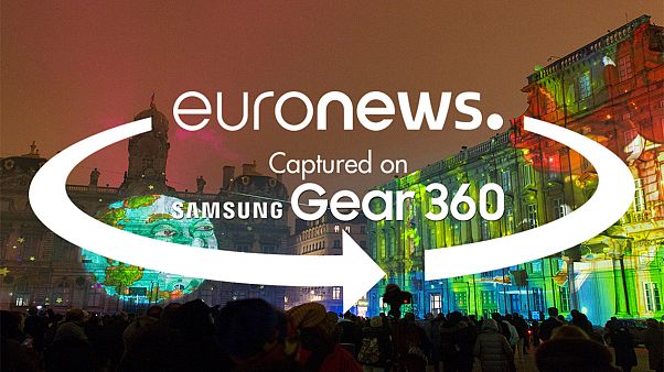 Панорамное "видео - 360": Фестиваль света в Лионе Панорамное "видео - 360": Фестиваль света в Лионе