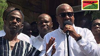 John Mahama promet de respecter les résultats de l'élection présidentielle