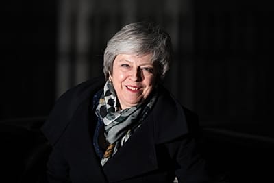 British Prime Minister Theresa May after the confidence vote in her leadership on Dec. 12, 2018 in London.