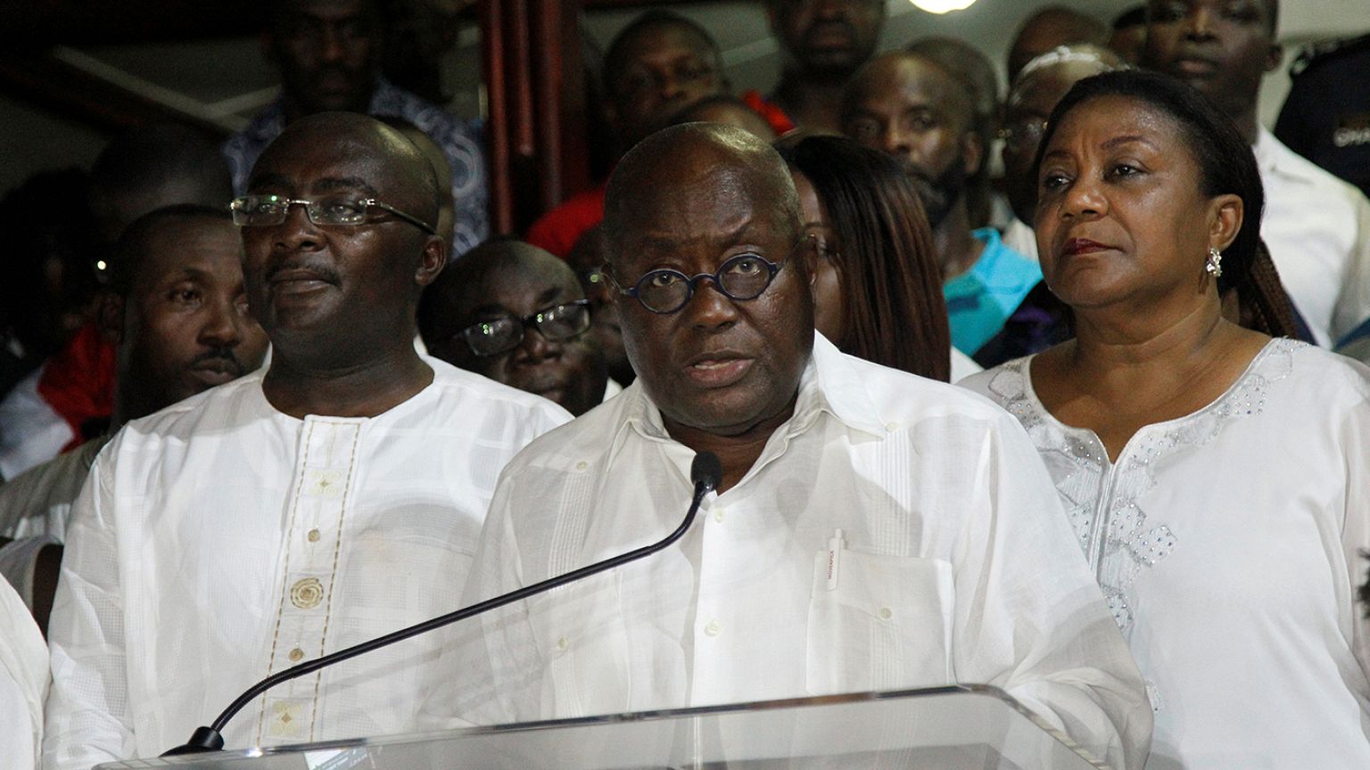 El opositor Nana Akufo-Addo vence en las elecciones presidenciales de Ghana