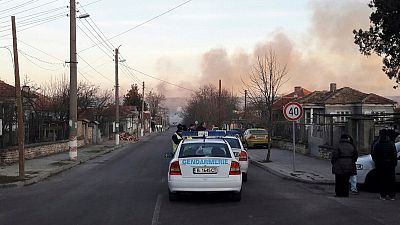 Felrobbant egy tehervonat Bulgáriában