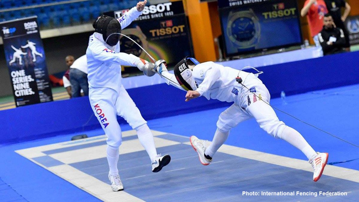 Fechten: Kweon Youngjoun holt Gold in Doha