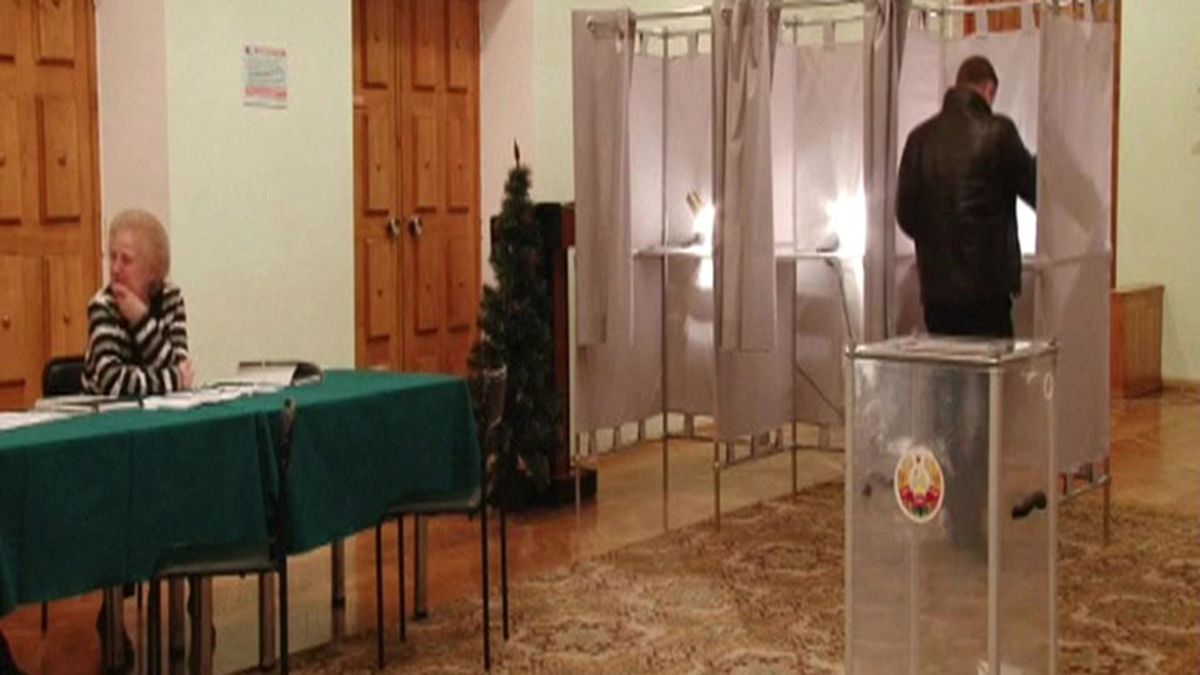 منطقۀ خودمختار ترانس نیستریا رئیس جمهور خود را انتخاب کرد