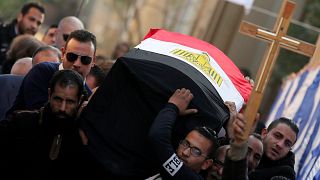 Egypt: Sisi names Coptic Cathedral bomber as funeral is held