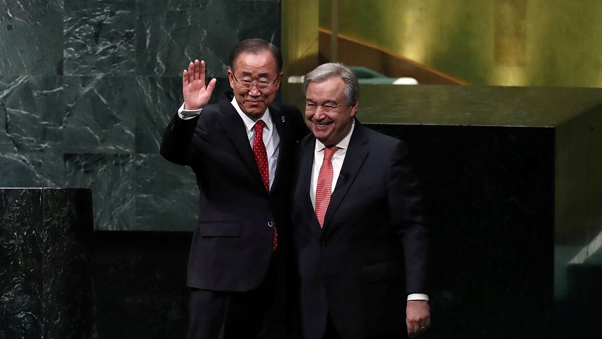 آنتونیو گوترش بعنوان دبیرکل جدید سازمان ملل ادای سوگند کرد