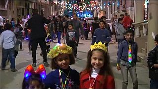 Benghazi residents celebrate Mawlid holiday despite opposition [no comment]