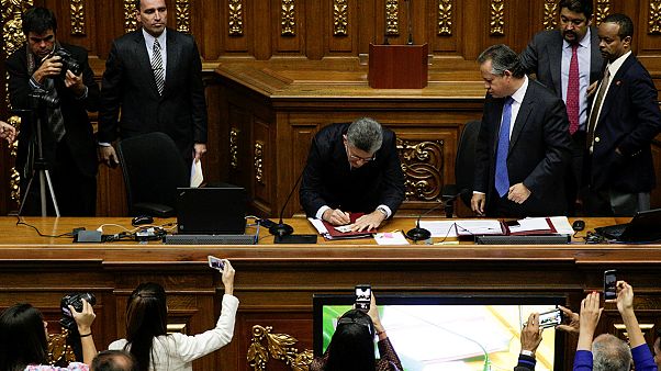 Βενεζουέλα: Ελεύθεροι αφέθηκαν τέσσερις πολιτικοί αντίπαλοι του Μαδούρο Βενεζουέλα: Ελεύθεροι αφέθηκαν τέσσερις πολιτικοί αντίπαλοι του Μαδούρο