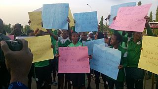 Nigeria: Super Falcons storm NASS, protest non-payment of allowances