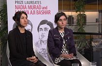Dos jóvenes secuestradas por el Daesh, Premio Sájarov del Parlamento Europeo